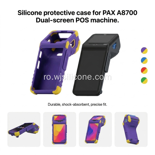 Husa din silicon POS pentru PAX A8700